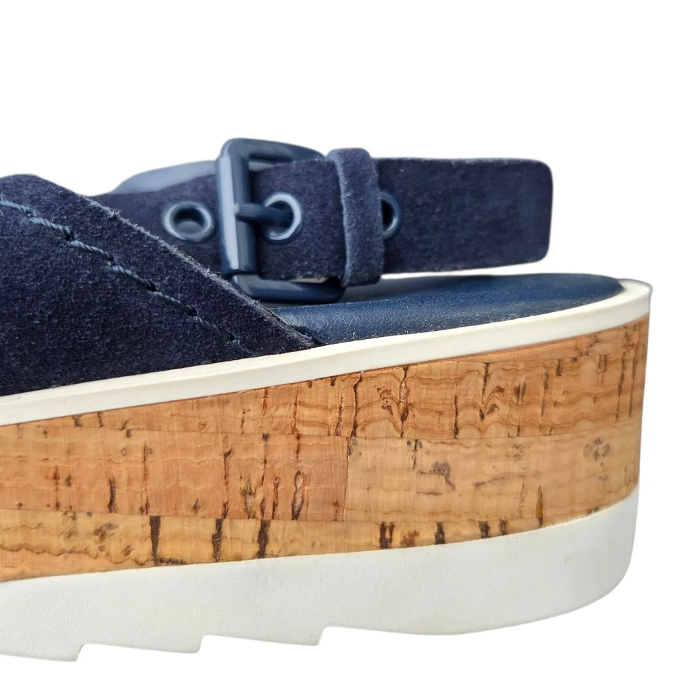 NWT-Marc Fisher Glitze Wedge Sport Sandal Size-9.5